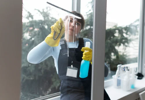 Nettoyage de vitres intérieures et extérieures à Boulbon
